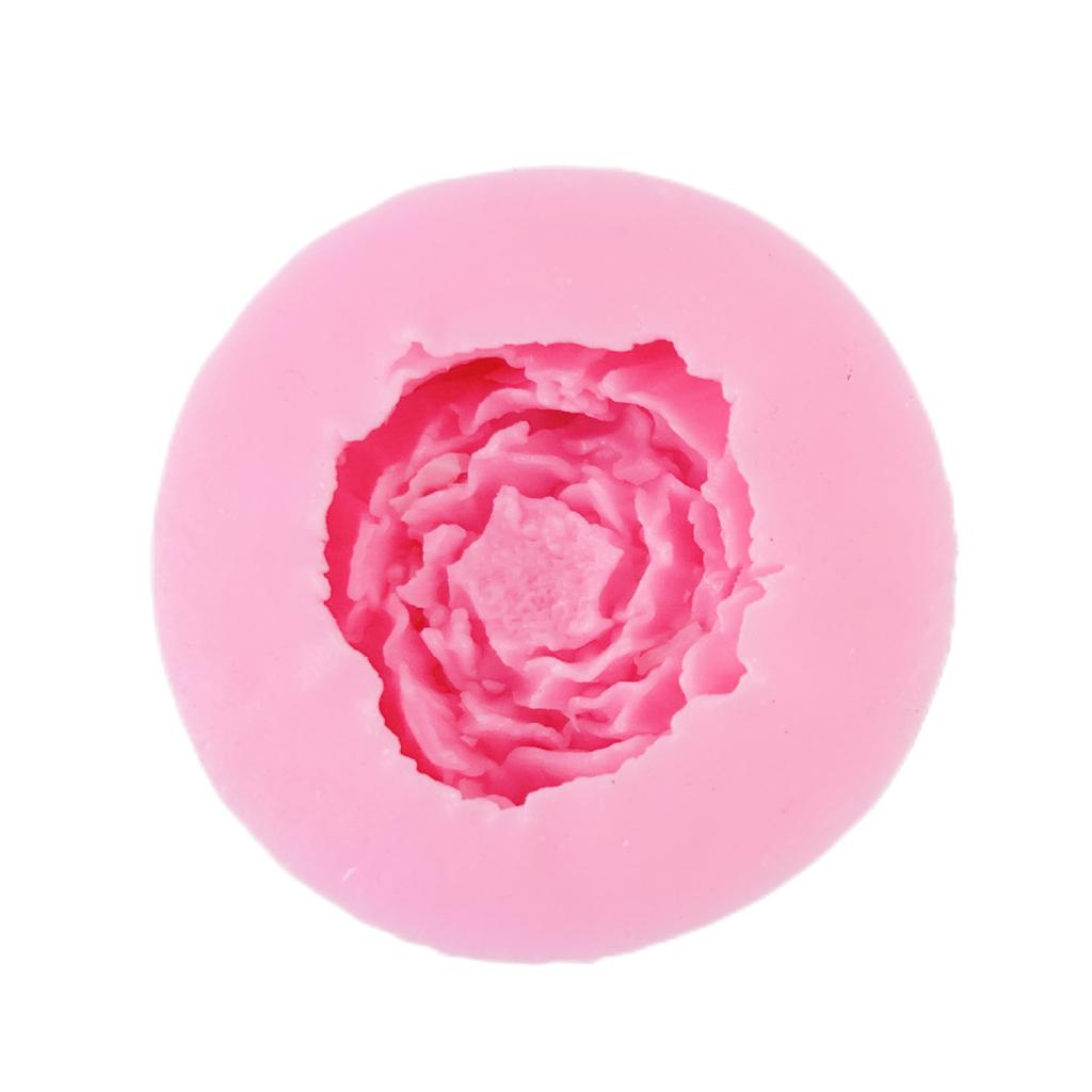 Silikonová forma na květinové svíčky pro ruční dekorace na pracovní plochu Sádrová epoxidová pryskyřice Forma na aroma svíčky pro domácí dekorace