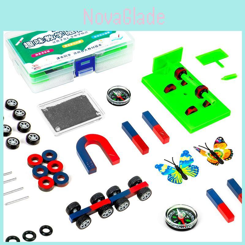 Diy Magnet Science Kit For Kids Physics Learning Fun Educational Toy Material Pack