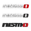 Nismo Letter Emblem Autoaufkleber Emblem Heckklappenaufkleber dekorieren universelles Logo für Nissan NISMO modifizierte Autozubehör Aufkleber