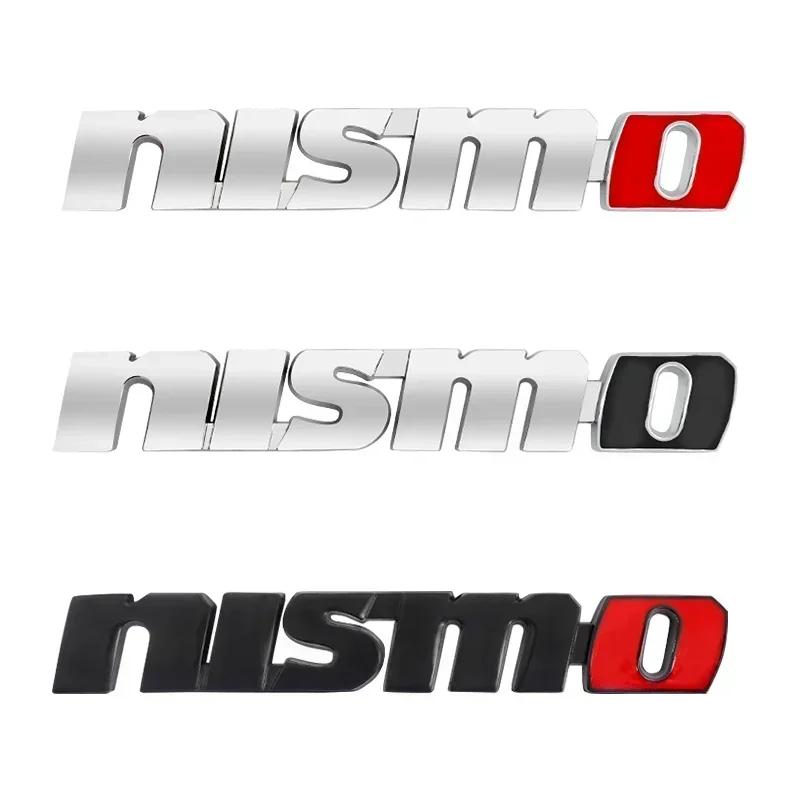 Nismo Letter Emblem Autoaufkleber Emblem Heckklappenaufkleber dekorieren universelles Logo für Nissan NISMO modifizierte Autozubehör Aufkleber