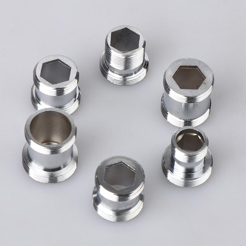 1PC Portable Bathroom Kitchen Faucet Spout Accessories Universal Thread Transfer Head Brass Connector