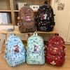 Large Student Capacity Backpack With Nezha And Aobing Print Designs For Daily