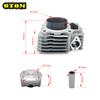For LONCIN YB250R Motorcycle Cylinder Kit 71mm Cylinder Block Piston Pin Ring Seal Gasket KEWS K23 Engine Off-road Accessories