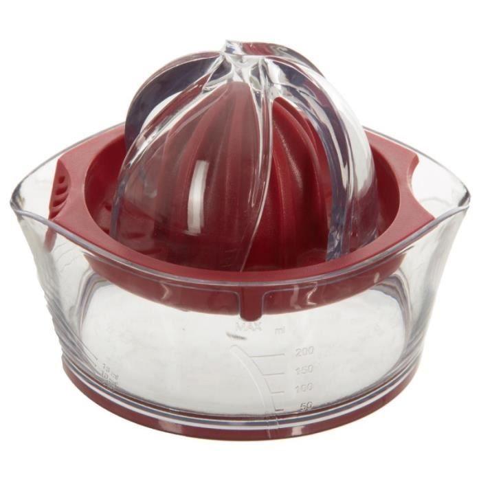 Odšťavňovač - 2 v 1 - Náhodný model - Akryl - Šedá/Červená - 10 cm