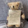 [USED] Lexus Original Message Mini Teddy Bear & Japanese Cypress Coaster