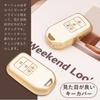 Futwod Honda Dedicated 4 Button Key Case, Key Cover, Accord Civic Odyssey Freed CR-V