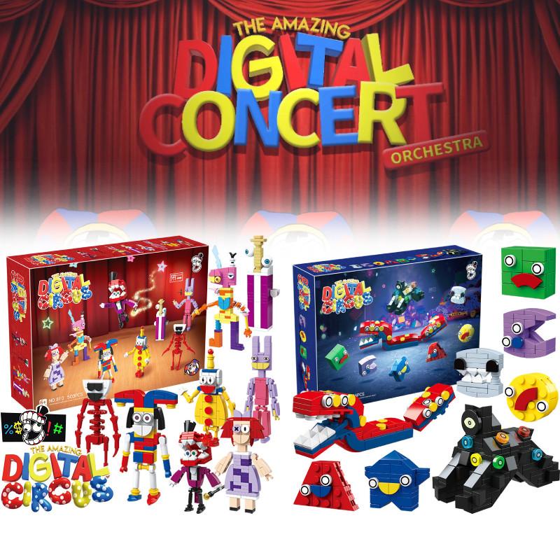 Exciting New Jax Animation Circus Building Blocks Toy Set For Kids With 400 To 800 Pieces