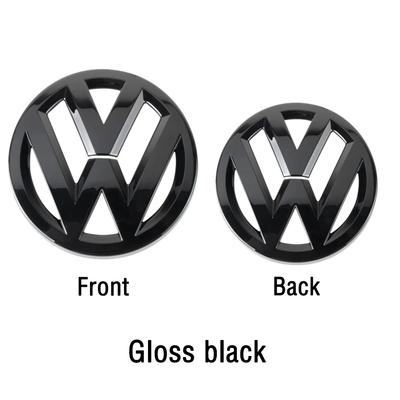 2025 Heiß 2 Stück Auto Frontgrill/Heck Emblem Abdeckungen Logo Aufkleber Für Volkswagen VW POLO Scirocco GOLF 5 6 7 8 MK5 MK6 MK7 MK8 s