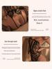 Seductive Lace Lingerie: One-Piece Transparent Pajamas with Easy Unbuttoning