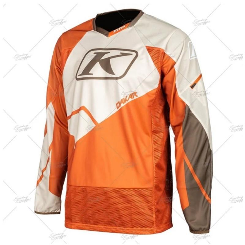 KLIM Downhill Suit Long-sleeved Men Women's Cross-country Motorcycle Riding Quick-drying T-shirt Mountain Bike