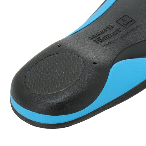 ZAMST Footcraft Series Insoles, Size L (25.0cm-26.5cm), Shock Absorption, Grip Type, Arch Support (MIDDLE), Unisex.
