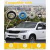 4-packs 35310-2GGA1 Fuel Injector Seal Repair Kit Compatible With Hyundai Sonata Kia Sorento 2.4L 2015-2018,Replace 35310-2GGA0