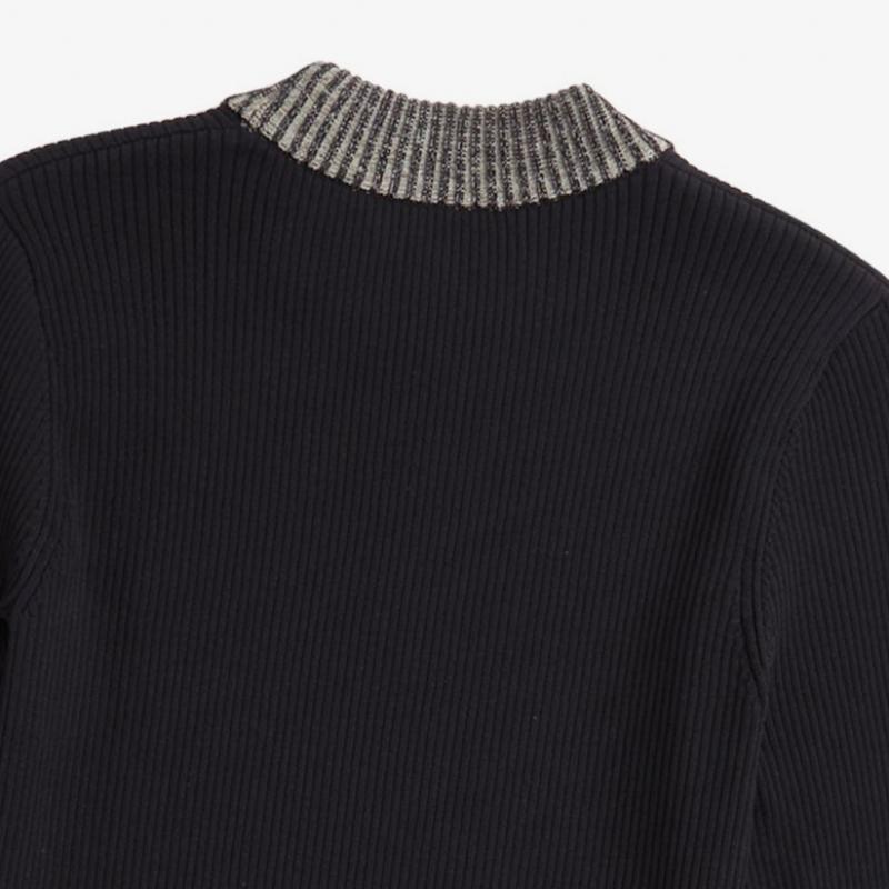 Fred Perry [headquarters Genuine] Fred Perry [womens] Space Dye Lip Knit  102  Afpf2438102 102 qzgAfpf2438102 102