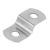 20pcs Z Shape Corner Brackets Offset Canvas Clips with Screws Iron Clip Framing Supporting for DIY Furniture Making Supplies