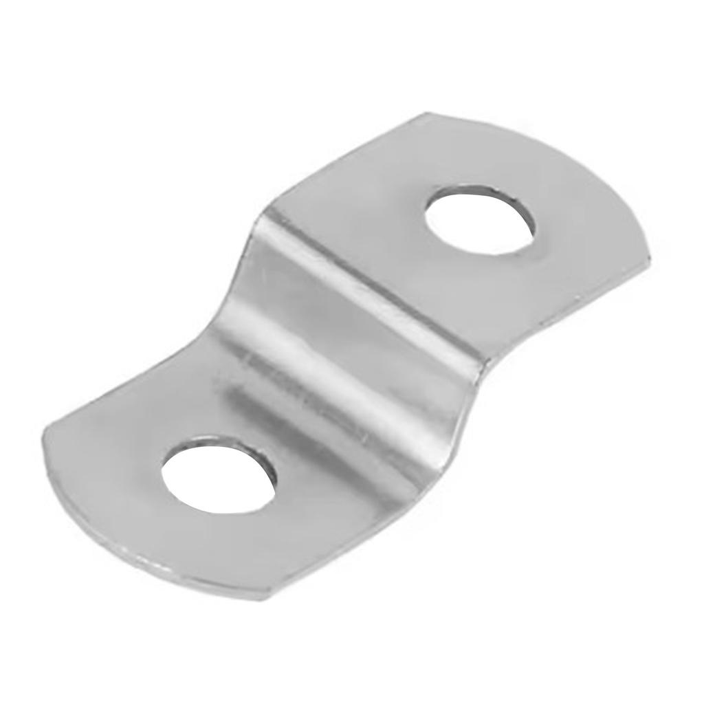 20pcs Z Shape Corner Brackets Offset Canvas Clips with Screws Iron Clip Framing Supporting for DIY Furniture Making Supplies