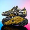 New Men Kids Non-Slip Football Boots Ultralight Soccer Shoes Cleats Match Grass Boys Professional Training Shoes Drop Shipping