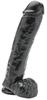 Mega Tommy Dildo 22 X 6cm Black - Get Real TOYJOY - XL Dildos - Width + 6cm