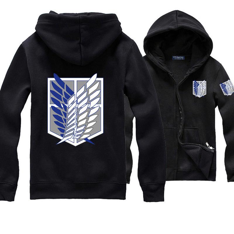 Attack on Titan Survey Corps Groene Hoodie - Halloween Cosplay