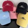 Spring And Summer Letter Embroidery Baseball Cap Female Face Peaked Cap Versatile High Quality Fashion Hat