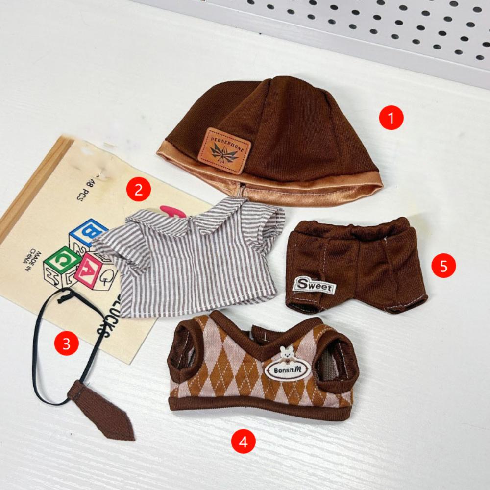 Toy Accessories 20cm Cotton Doll's Clothes Outfit Doll Clothes Suit Children Gift
