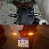For KAWASAKI Z125 Z300 Z400 Z650 Z750 Z800 Z900 Z1000 Z VERSYS 300 1000 Flashing LED Motorcycle Blinker Lamp Turn Signal Light