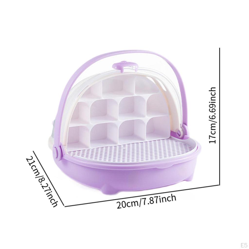 Seidenraupen Zuchtbox Tank Leicht zu Beobachten Entwicklung Spielzeug Transparent Schlüpfen