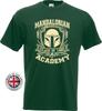 Star Wars Boba Fett Unisexdalorian 1980 Academy UnisexLadies Black Fitted T Shirt