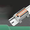 2/3/4/5/6/7/8/9/10P Connection Push-in Terminal Block Connector  Mount On Din Rail