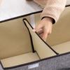Stylish Cotton Linen Underwear Box Storage Container with Covers for Bedroom