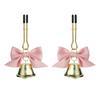 1Pairs Sexy Bow Adjustable Nipple Clamp Breast Small Bell Adult Teasing Sex Toys For Couples