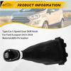 Car 5 Speed Gear Shift Knob With Dust Cover For Ford Ecosport 2013-2018 Car Accessories LHD