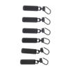 6Pcs Zipper Pull Tab Rustproof Detachable Colred Zipper Pull Replacement for Clothing Luggage Shoes