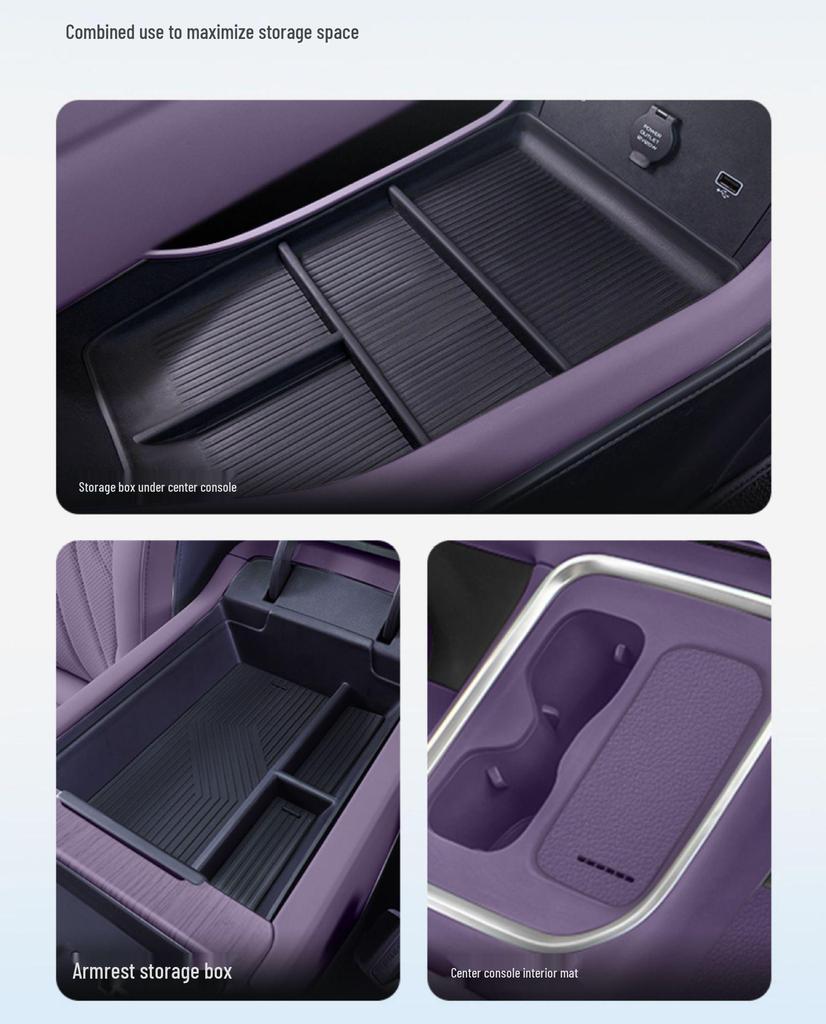 Leapmotor C16 Center Console Storage Box for Armrest Modification