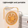 Portable Small Fan, Rechargeable Ultra-thin Silent Operation, with 3 Gear Wind Speed Desktop Fan, for Office Study Dormitory Outdoors