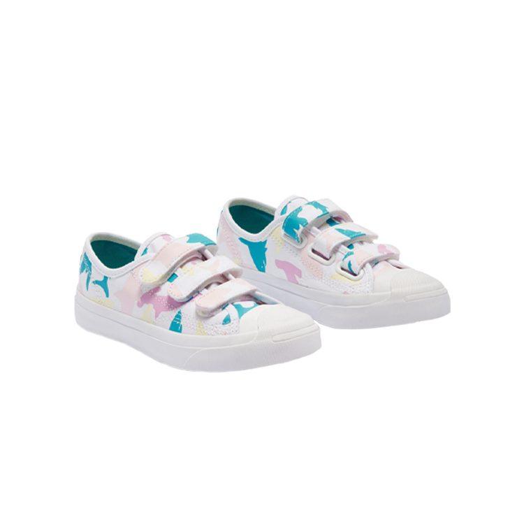 Converse Jack Purcell Low Easy-On PS 'Shark Bite - White' 368145C