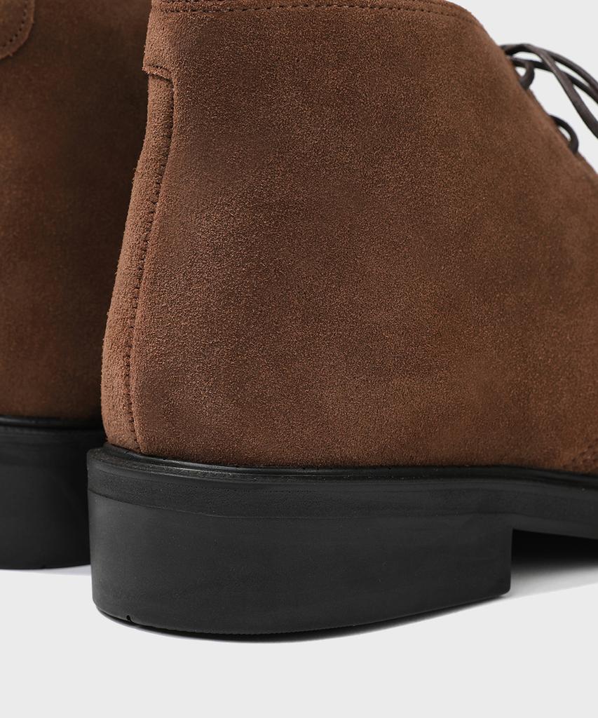 Firenze Atelier [Second.A] Basic Round Toe Chukka Boots 2Ndf4900Bs [Brown]