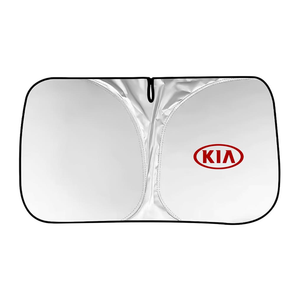 2026 Hot Car Sticker Folding Car Front Window Sunshade Cover Sun Shade Windshield Visor Accessories For Kia Sportage Rio 3 Soul 