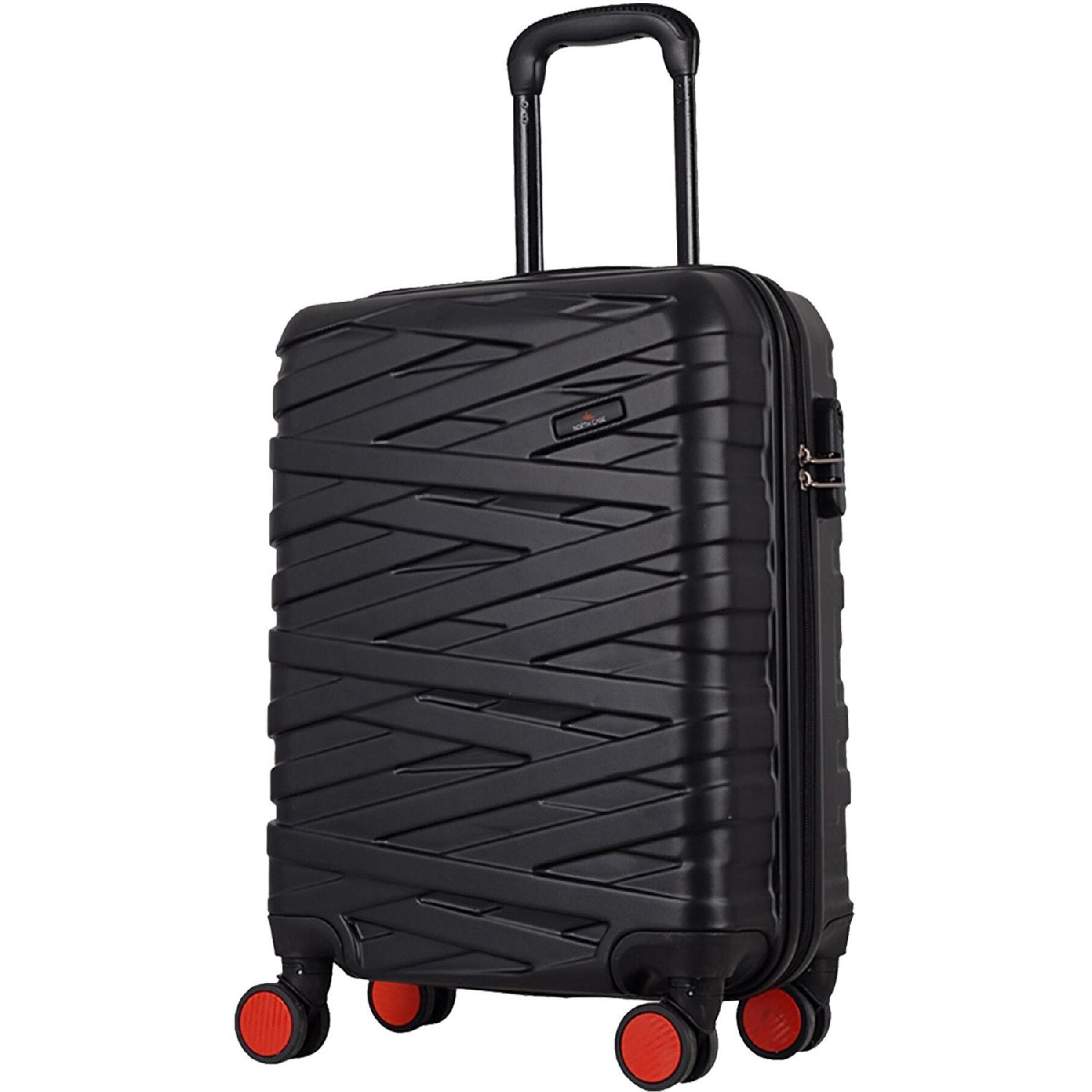 

Черный чемодан унисекс для ручной клади 1247589006515