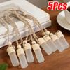 5Pcs 5ml Car Perfume Bottle for Essential Oils Air Freshener Auto Ornament Car-styling Perfume Pendant Hot Car Accessories