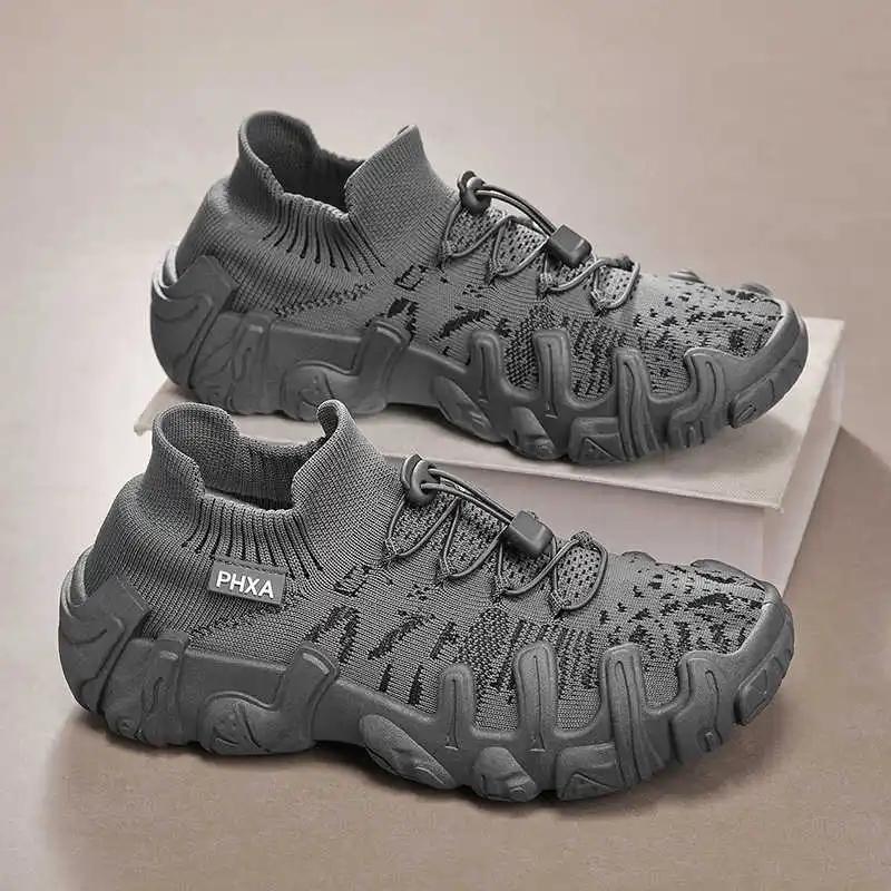 Round Tip Winter Retro Boots Men Basketball Shoes 48 Men Flat Sneakers Man Sports Loafers Gym Tenid Authentic Choes Unusual