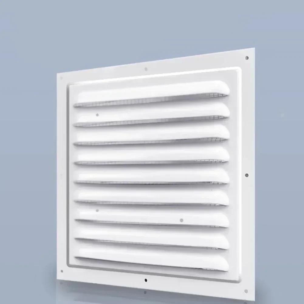 Metal Vent Covers, Square Soffit Ventilation Louvers, Aluminum Alloy Ventilation Grilles With Mesh Vents, Square Vents Tools