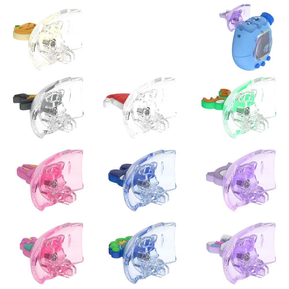 Cartoon Top Replacement Cover Decorative Crystal PC Head Cap Protective Case Creative Clear Cover for Tamagotchi Paradise