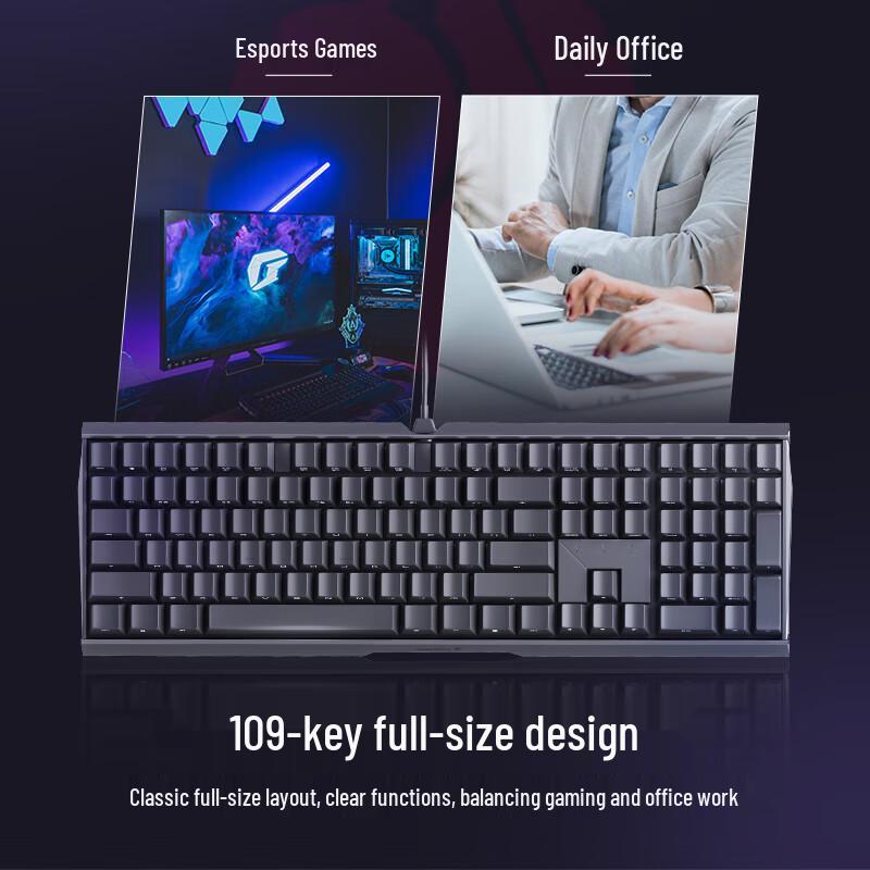 CHERRY MX3.0S Wired Full-Size Mechanical Keyboard