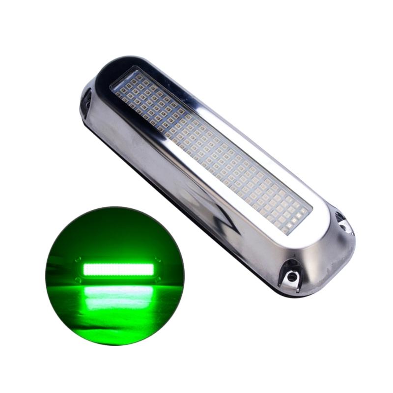 Marine LED Boat Light 60W 120 LED Waterproof Underwater Courtesy Light Sailboats Pontoon Transom Light
