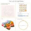 GATYZTORY Punch Needle Kit for Adult Beginner Easy Punch Needle Starter Set with Embroidery Frame Fun DIY Needle Sewing Craft