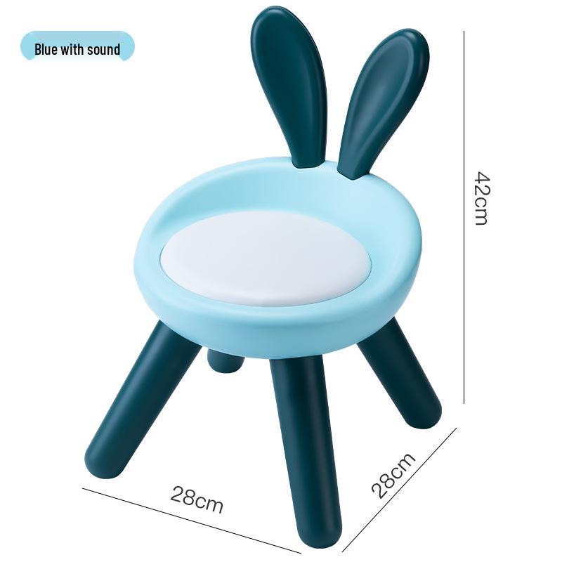 Kunststoff-Rückenlehnstuhl für Kindergartenkinder - Cartoon-Design