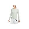 Nike Dri FIT Sport T Shirt Women's Pumice Gray Green DM6165-034