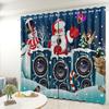 Christmas Curtains Bedroom Living Room Balcony Blackout Curtains Office Hotel Insulation Curtains