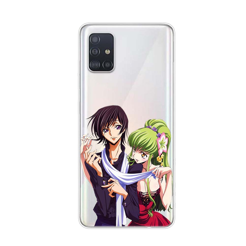 Anime Code Geass Lelouch For Samsung Galaxy A01 A11 A12 A22 A21S A31 A41 A42 A51 A71 A32 A52 A72 A02S Silicone Phone Case