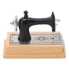 Dollhouse Miniature Sewing Machine Vintage Style Lifelike 1/12 Dollhouse Sewing Machine Model for